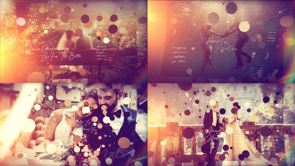 ΨõƬaeģ Brush Particle Wedding Slideshow